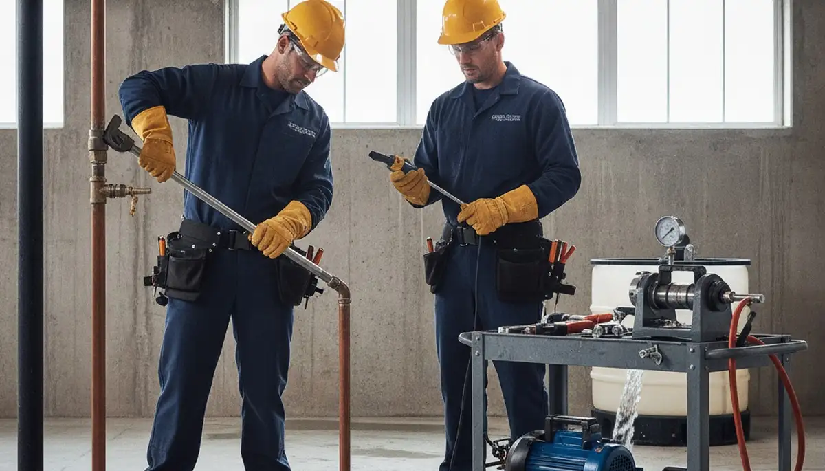 Emergency plumber servicing a Fort Lauderdale, FL home for fast leak and pipe repair