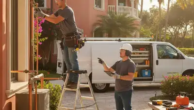 Fort Lauderdale, FL plumber providing emergency plumbing repair service for local homes and businesses