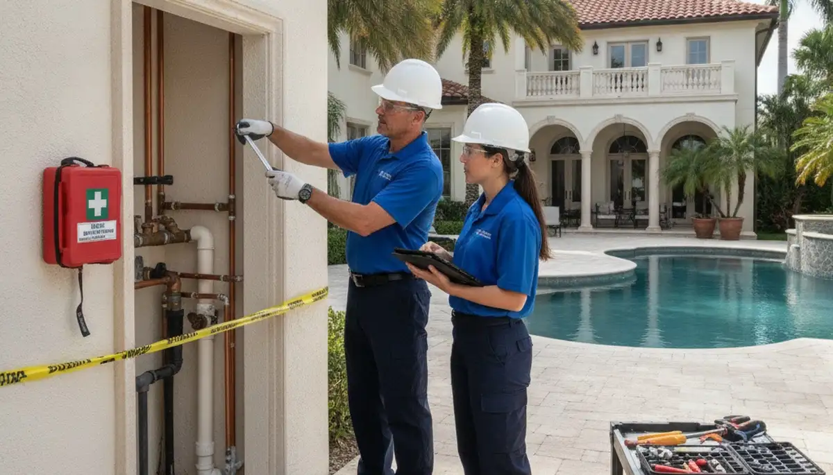 Emergency plumbing repair service in Fort Lauderdale, FL for residential and commercial properties