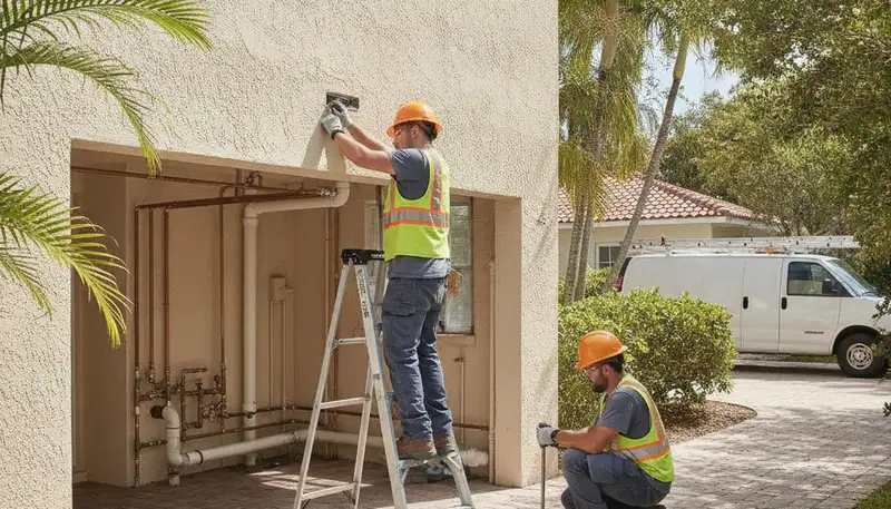 Fort Lauderdale, FL plumbing repair technician for emergency leak and pipe service