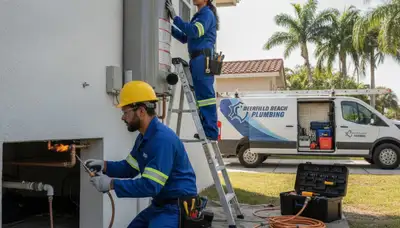Emergency plumbing repair service in Fort Lauderdale, FL for residential and commercial leaks