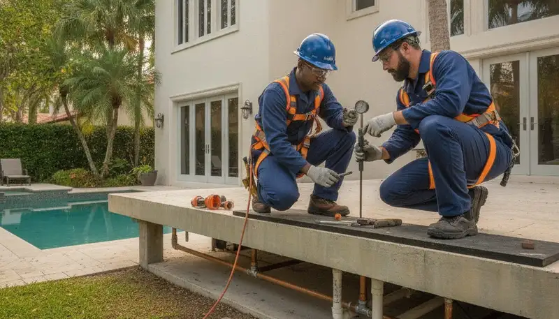 Emergency plumbing repair service in Fort Lauderdale, FL for home and business leaks