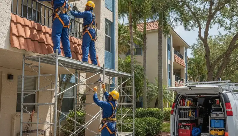 Fort Lauderdale, FL plumbing repair team providing emergency leak and pipe repair service