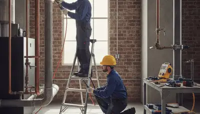 Fort Lauderdale, FL plumber repairing a home pipe for fast emergency plumbing service