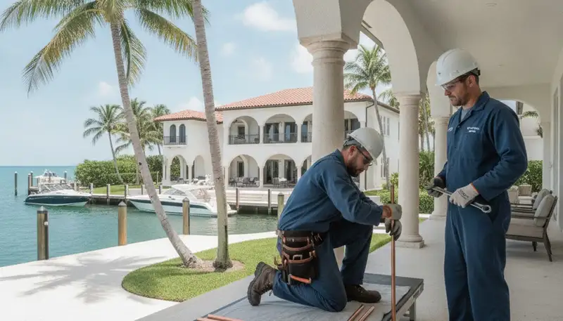 Emergency plumbing repair service in Fort Lauderdale, FL for residential and commercial leaks, clogs, and backups